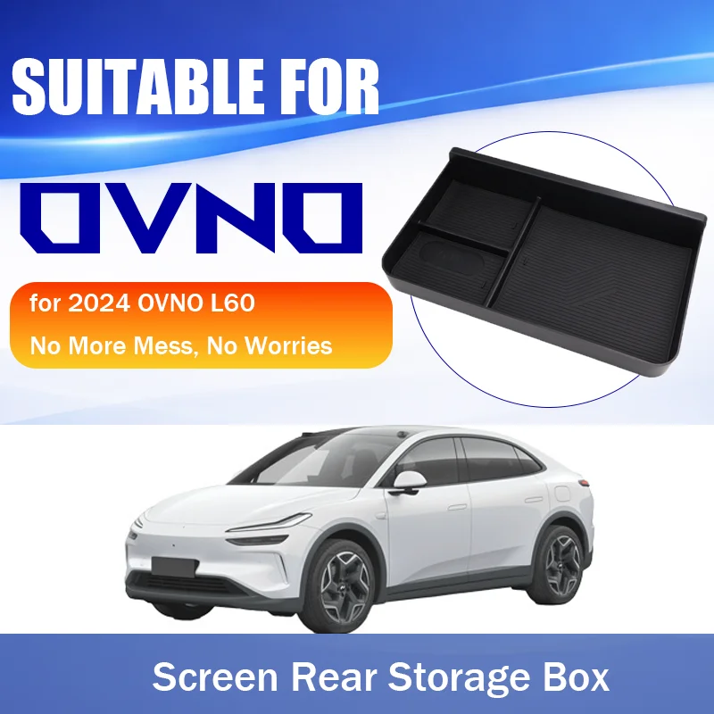 Suitable for 24 NIO OVNO L60 central console screen rear storage box storage box storage box car interior supplies