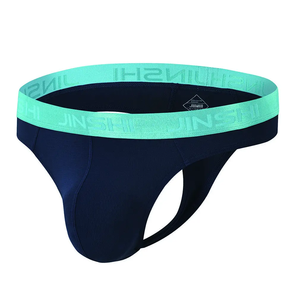 Zonbailon Men's Sexy T-Backs Thongs Underwear Jockstrap G-Strings