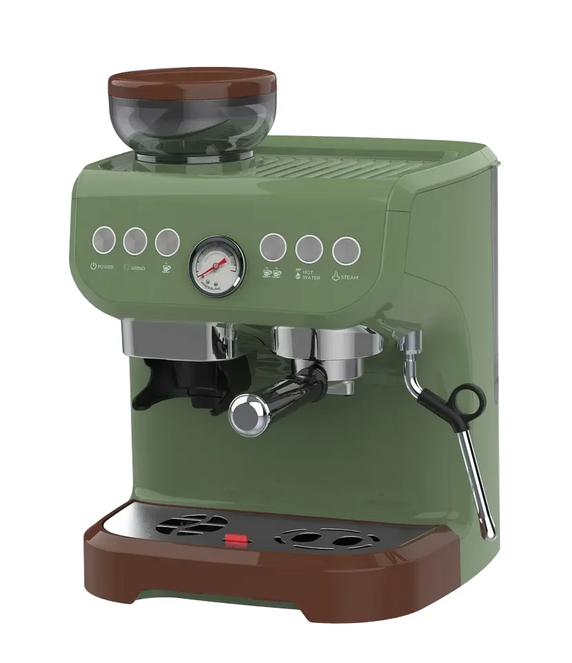 For 15 Bar Coffee Maker Professional Automatic Espresso Coffee Machine With Coffee Grinding