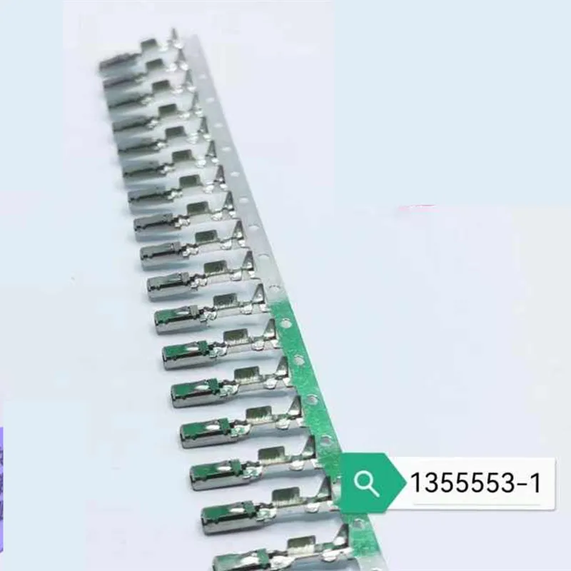 50PCS TE 1-1452058-1 1355553-1 1355556-1 Automotive Terminals, Tab, Mating Tab Width 1.5 mm