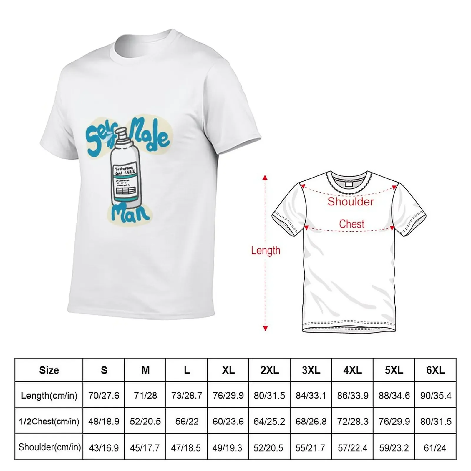 Testerone Gel T-Shirt shirts graphic tees oversizeds summer clothes mens clothes