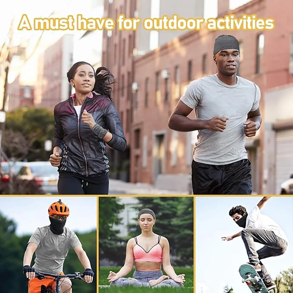 في الهواء الطلق الرقبة الجراب باندانا الشمس حماية دراجة نارية غطاء الرقبة أغطية الرأس الرياضة وشاح سحري المشي لمسافات طويلة التزلج ركوب الدراجات قناع الوجه