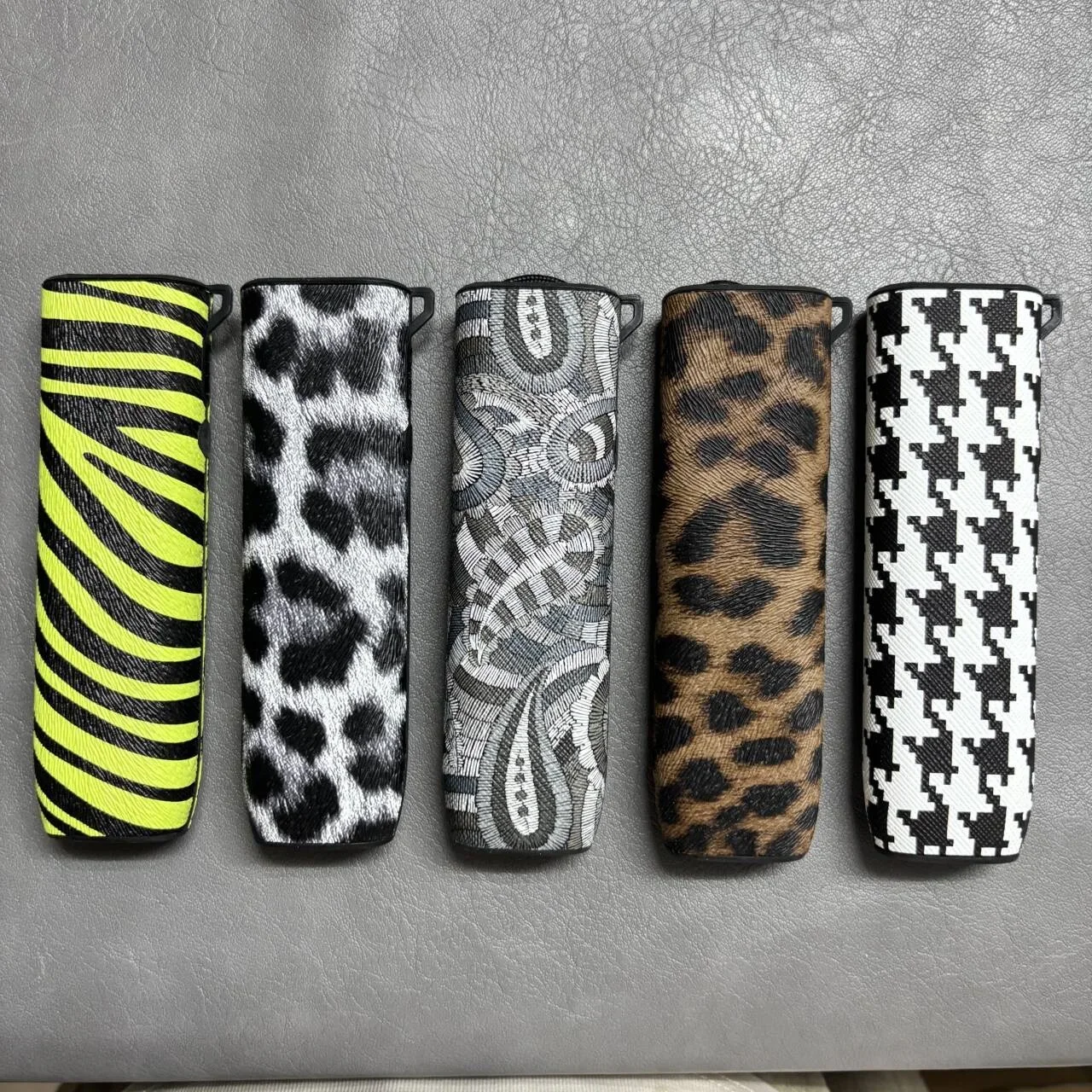Suitable for Iqos Ilumaa One Case Fashion PU Leather Protective Cover Compatible Iluuma One Sleeve, Protective Shell
