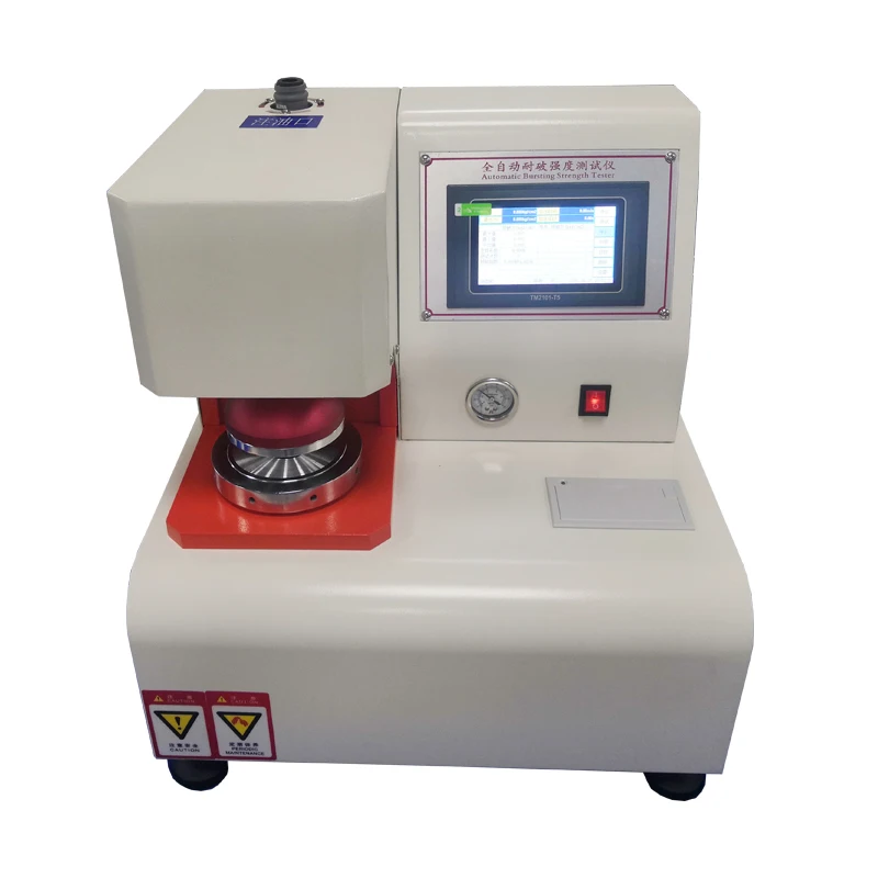 Instrument Paper Board Bursting Strength Tester Fully Automatic Rupture Strength Testing Machine
