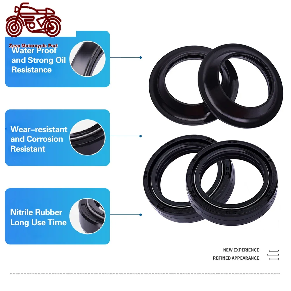 35x48x11 35 48 Motorcycle Front Fork Dust and Oil Seal for Honda CB750 Yamaha RZ350 Suzuki RM125 Kawasaki EX250F Ninja 250R