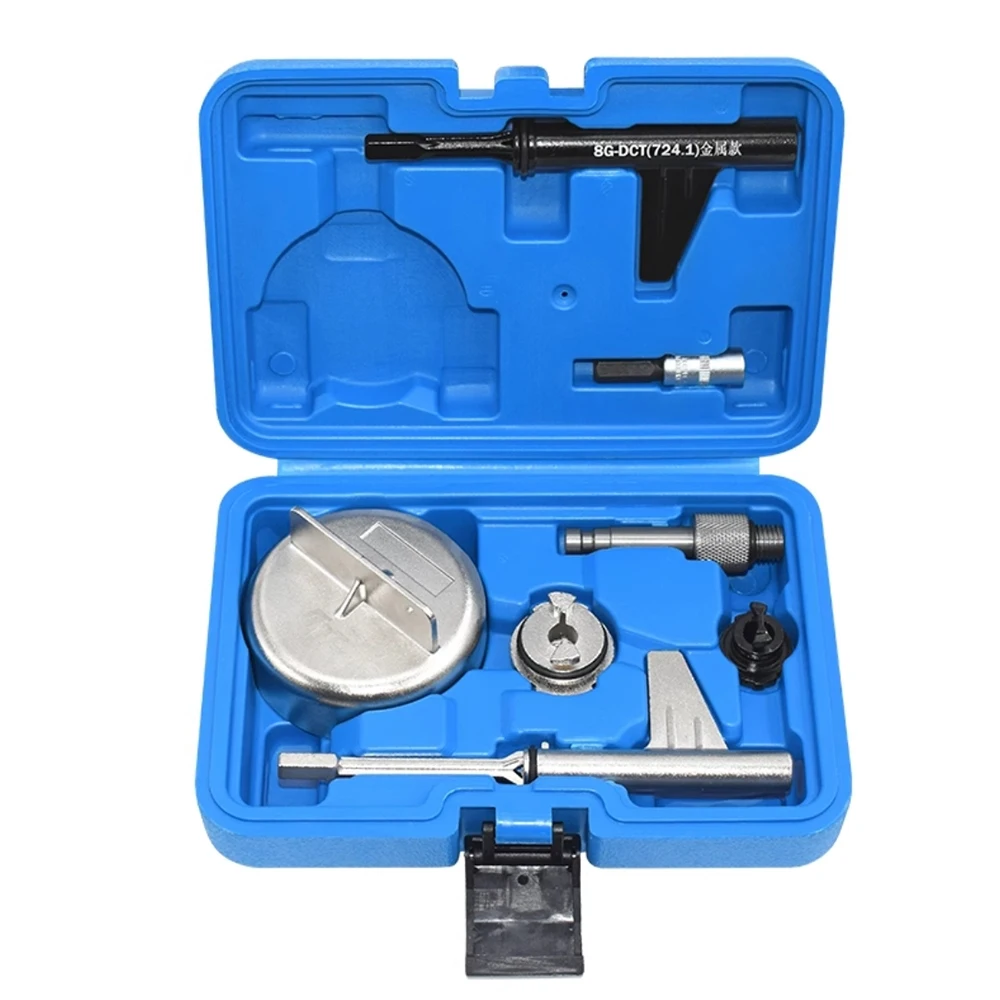 

7PCS Metal Transmission Oil Change Filling Tool for Mercedes Benz 725.0 8-Speed 9-Speed Transmission
