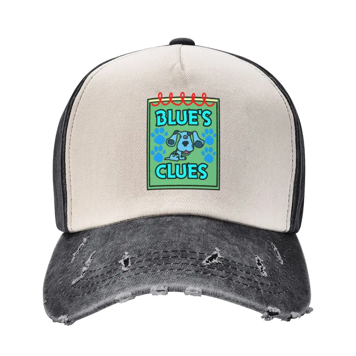 Blue's Clues Handy Dandy Notebook - Blue - Measurements Corrected Baseball Cap Fishing cap Caps Male Women's