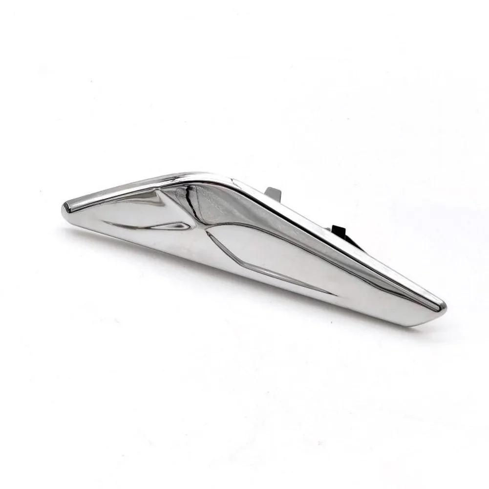 For Car Exterior Upgrade Silver Front Side Fender Trim F25 F26 Trim Cover OEM Standard Fitment Anti Aging Plastic