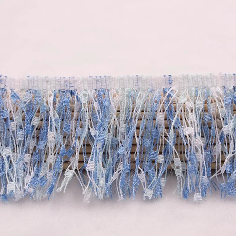 1 Yard Spitzenband, Seidenquasten, Fransenbesatz, Quasten zum Nähen für Schmuck, DIY-Bekleidung, Stoffzubehör, Quasten, Handwerkszubehör – Detail 11