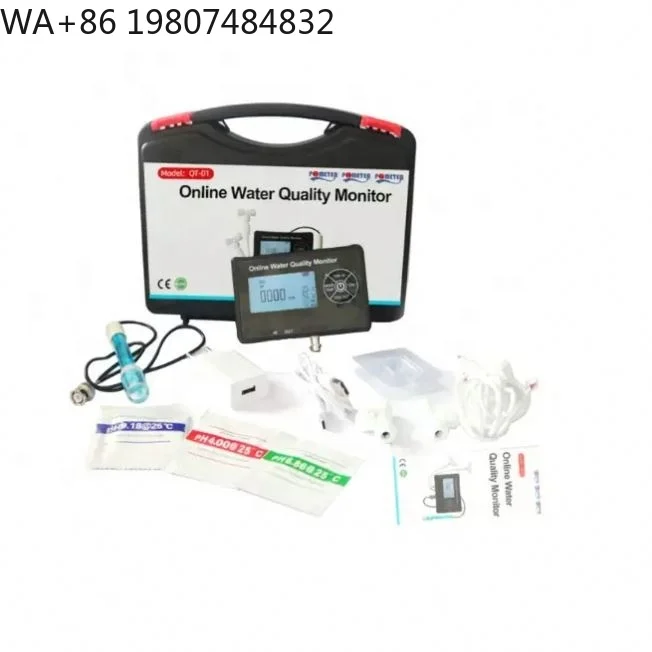 5-in-1 Intelligent Fish Tank Water Quality Detector WiFi Online PH EC TEMP TDS Real-time Aquarium Water Analyzer
