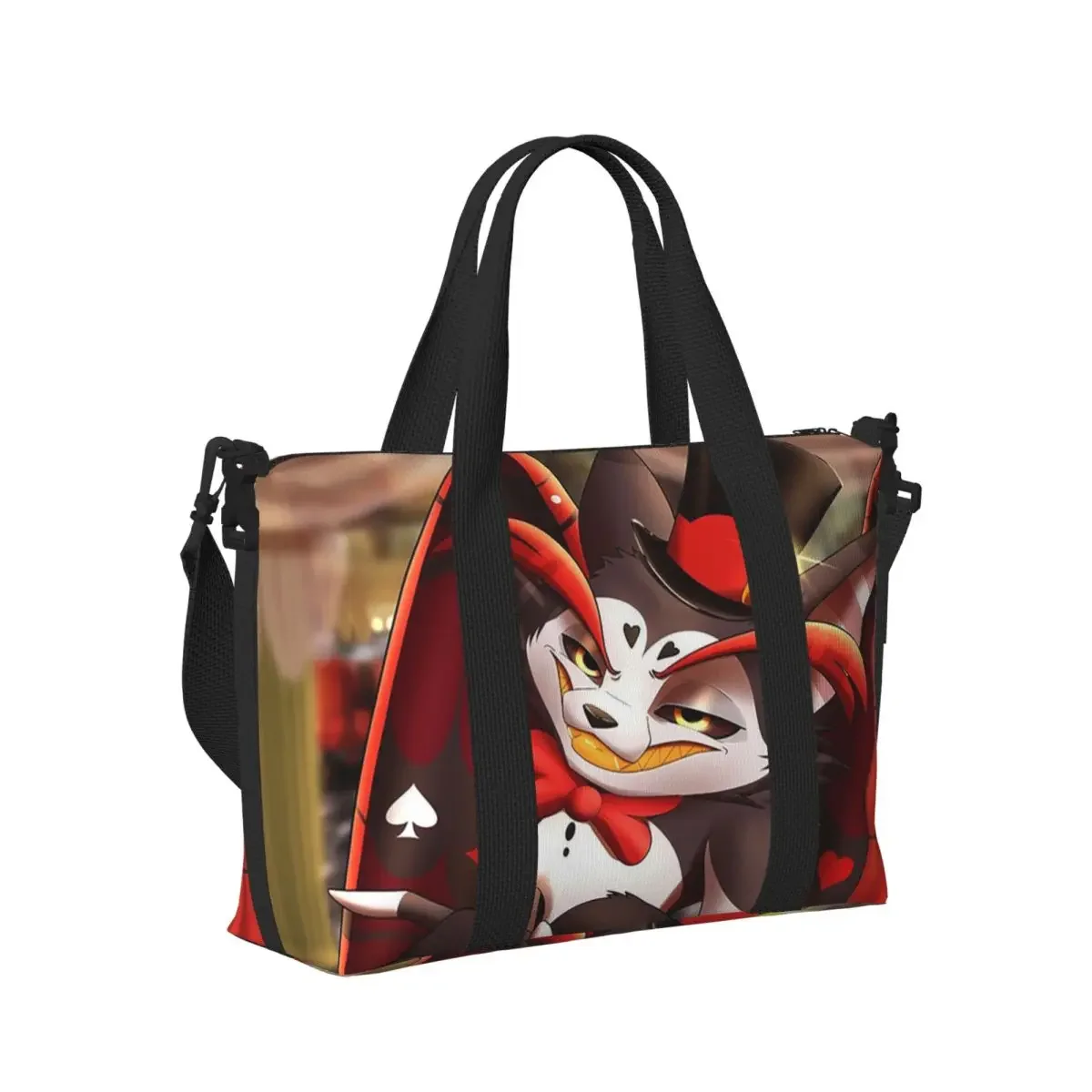 

Husk H-Hazbin-S Hotels Beach Travel Bag Large Capacity Tote Bags for Gym Yoga Women Shopping Duffle Shoulder Bag