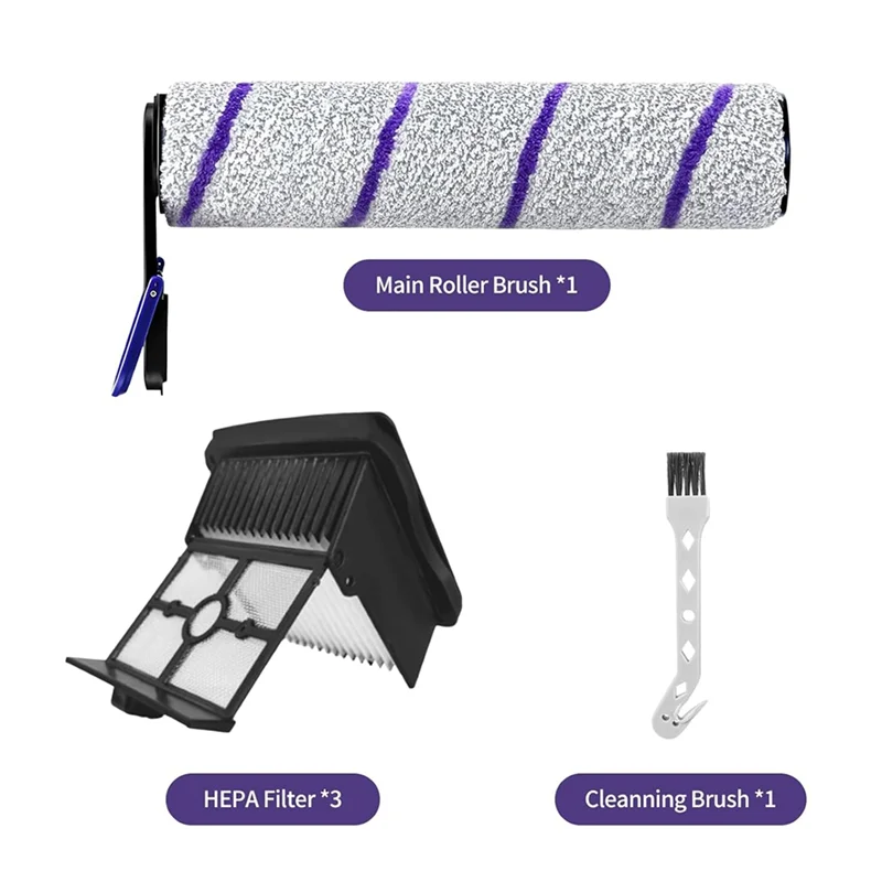 ABVJ-Accessori di ricambio per Narwal S20 Pro: include spazzole a rullo e filtri HEPA per aspirapolvere a umido e a secco