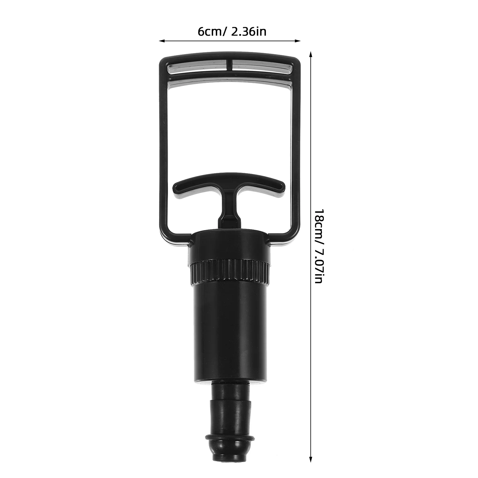 Cupping Accessories Vacuum Manual Pump Trigger Point Stick Handle Air Exhaust Tool for Abs