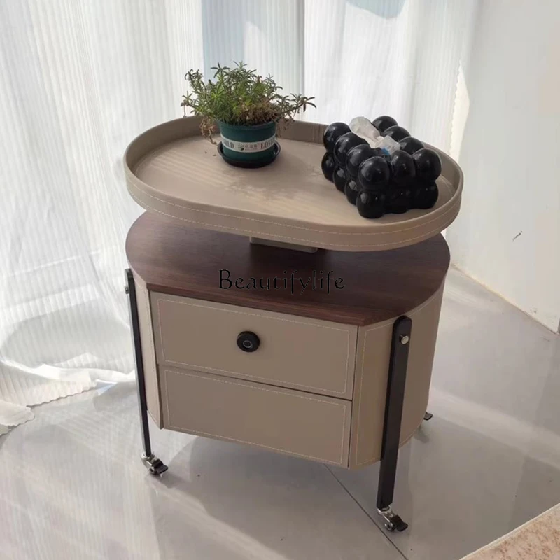 

44Glamour Trendy Nightstand Bedroom Simple Modern Luxury Nightstand Mobile Storage Mesitas