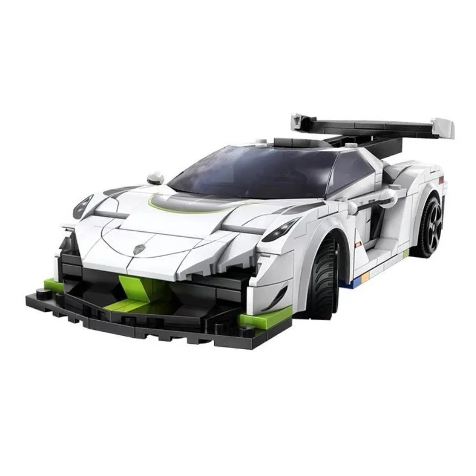 

Technical 1:20 Scale Sweden Fantasma Super Sport Car Radio 2.4Ghz Remote Control Vehicle Build Block Jesko Brick APP RC Toys