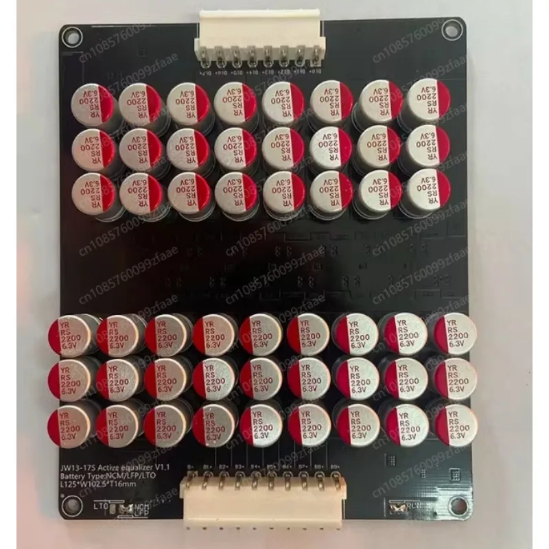 

5.5A Capacitive Lithium Battery Active Equalizer Plate Three Element Iron Lithium Battery Universal Active Equalizer