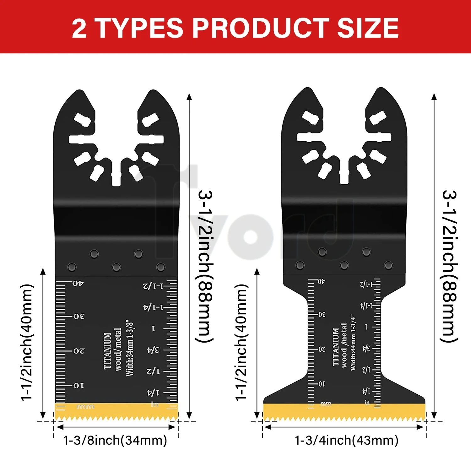 Cutting Metal,Steel Nails,Screws,Carbide Tooth Blade Oscillating Saw Blades 5pcs,Multitool Oscillating Tool Accessories