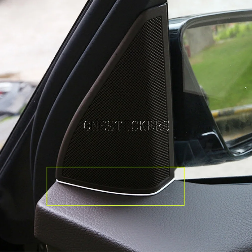 For Mercedes Benz GLK Class X204 GLK200 220 250 260 300 350 2008-2015 Car Door Window Triangle Tweeter Audio Speaker Cover Trim