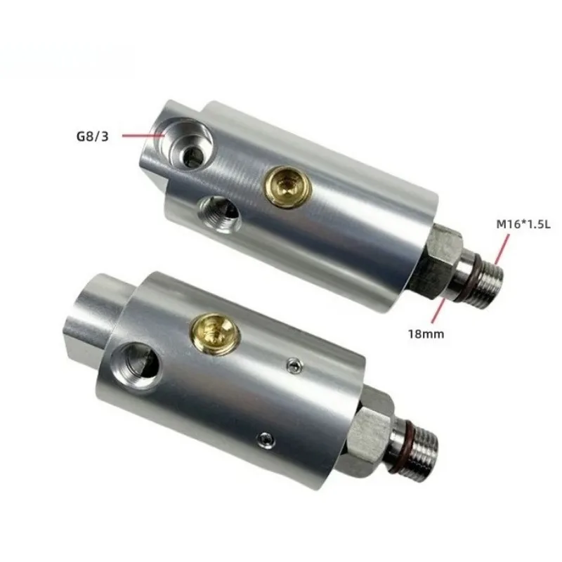 High Speed Rotary Union JSLX84V‑234 Through Coolant Rotary Joint For CNC Deep Hole Drilling Spindle