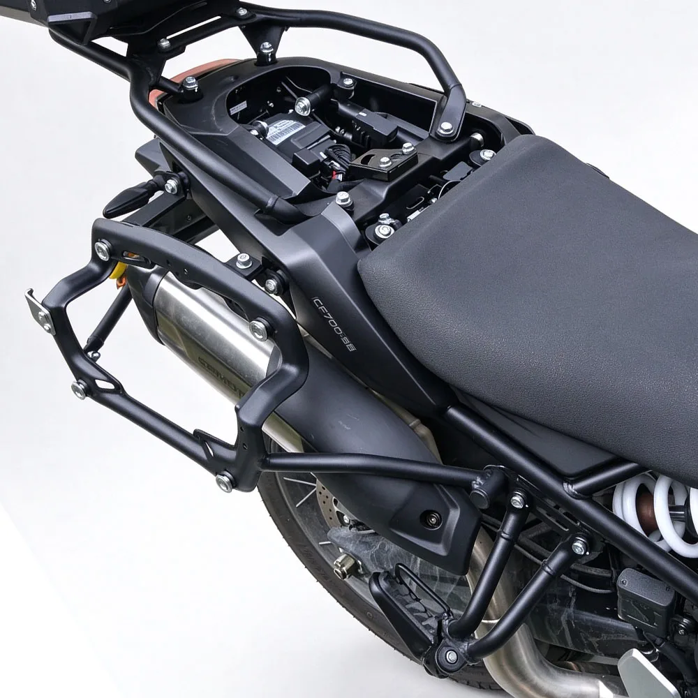 Side Top Case Luggage Suitcase Mount Rack Bracket For CFMOTO MT700 700MT Pannier Box Travel Rack