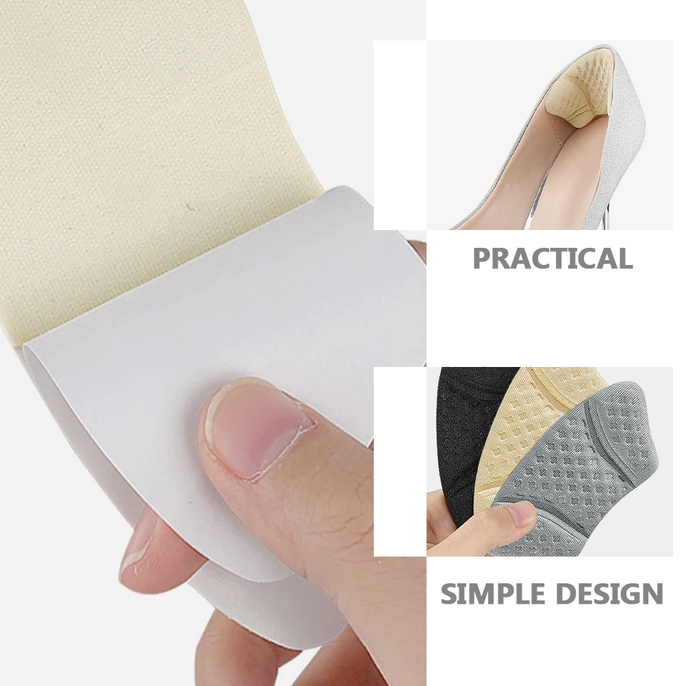 

Anti-Wear Heel Pads Cushion Inserts Shoe Protectors For Women Soft Replaceable Foot Accessories Comfortable Heel Liners