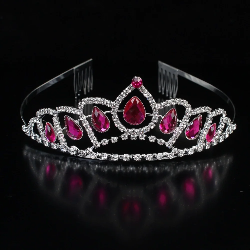 Womens Crown Bride\'s tiara Birthday Party Headwear
