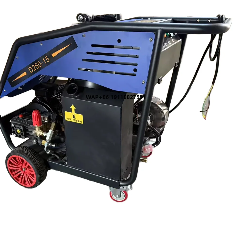 

High-Temperature Industrial Steam Cleaning Machine for Heavy Oil Stain Removal Electric Fuel New Condition Metal Material