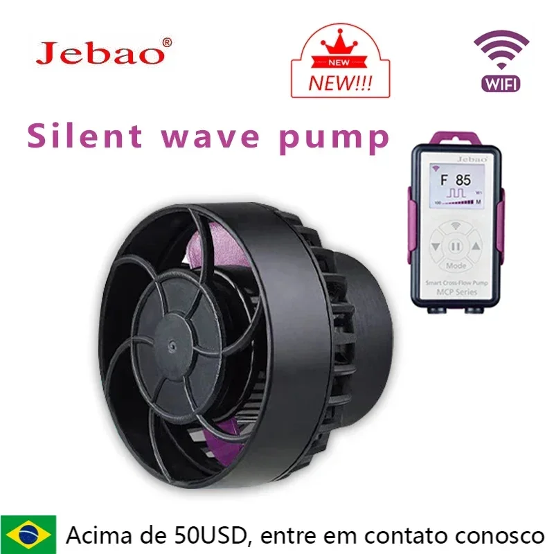 New Jebao Marine Aquarium Wireless Wave Maker MLW ALW AOW MOW Wave Pump with WiFi LCD Display Controller wave pump