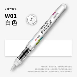1 PC 36 Acrylic Marker Pens Waterproof Pen Soft Brush Nib Student Art School Supplies for Glass Stone Metal Glass Wood Plasctic
