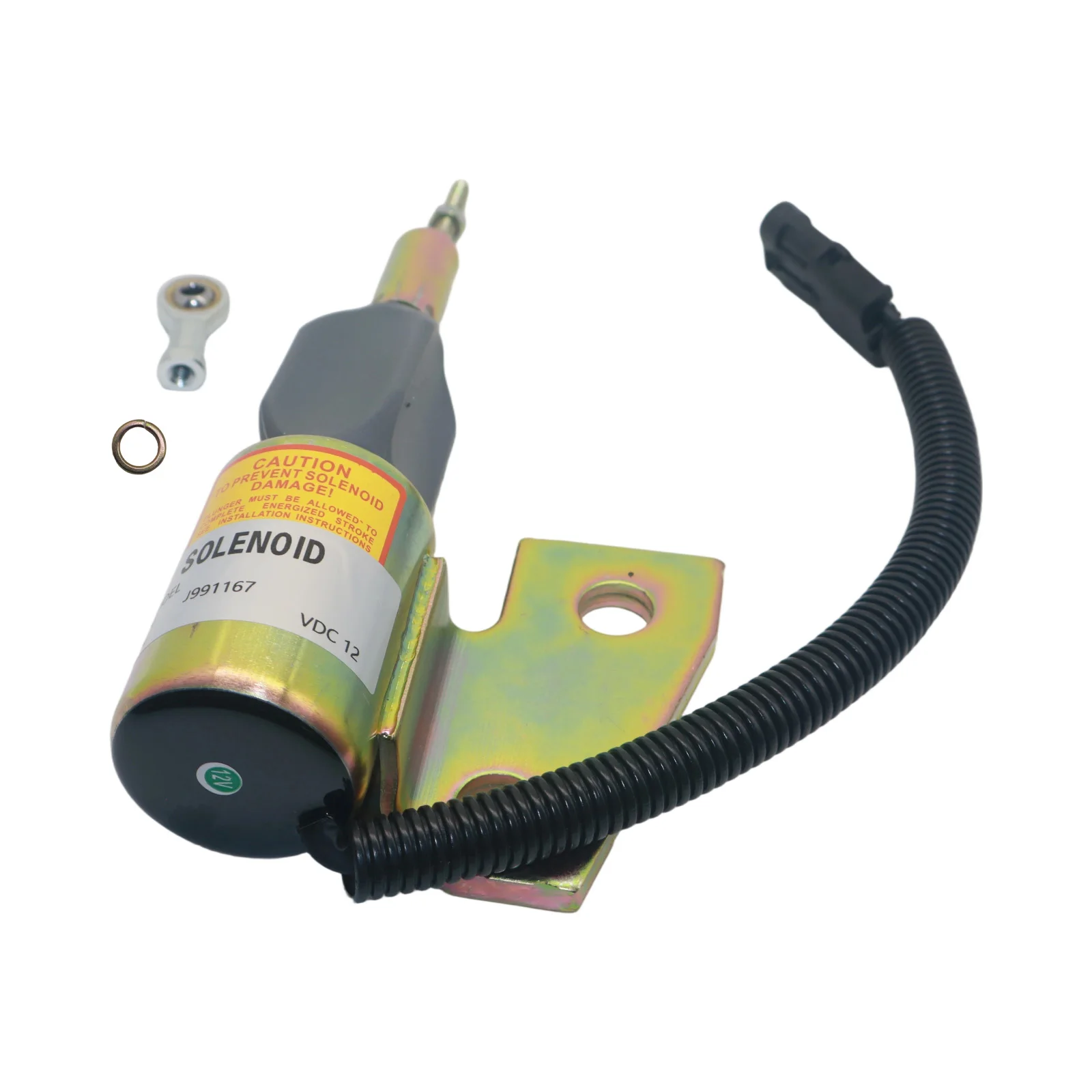 

12V Fuel Shut Off Solenoid 3964627 SA-4941-12 J932529 For Cummins 4BT 6BT 5.9L Engine