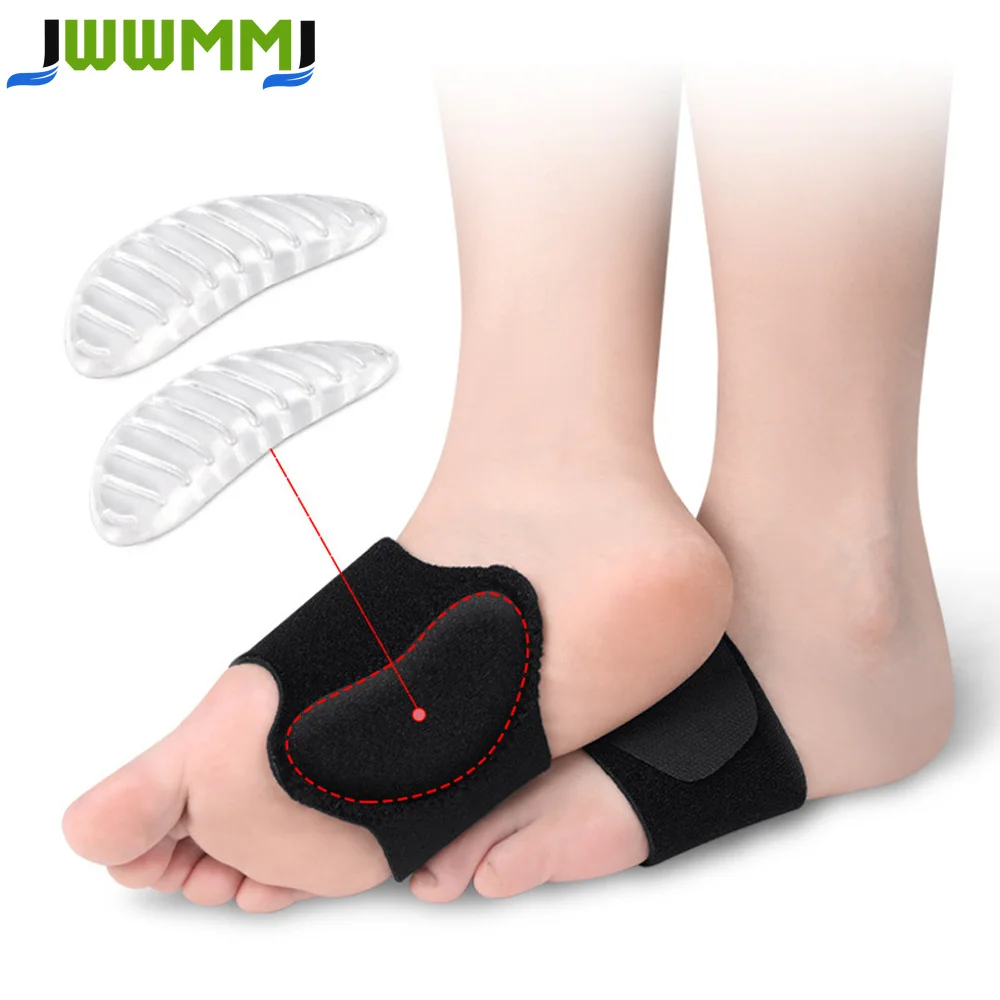 Arch Support for Plantar Fasciitis Relief,Unisex Arch Support Inserts,Adjustable Orthotics Compression Arch Support Braces Bands