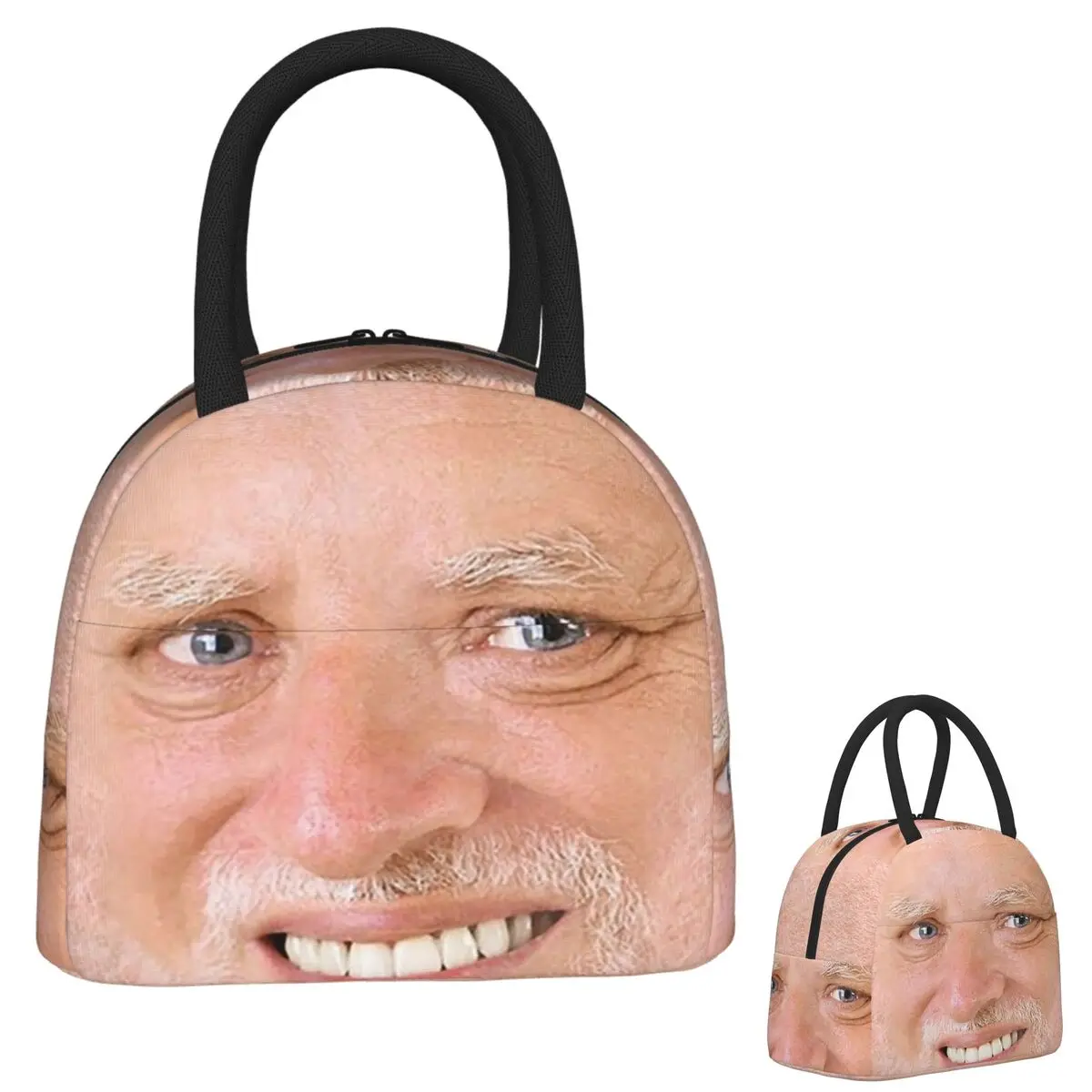 

Hide The Pain Harold Meme Сумки для обеда Изолированная коробка для бенто Портативная сумка для обеда Герметичные сумки для пикника Термосумка для женщин и детей