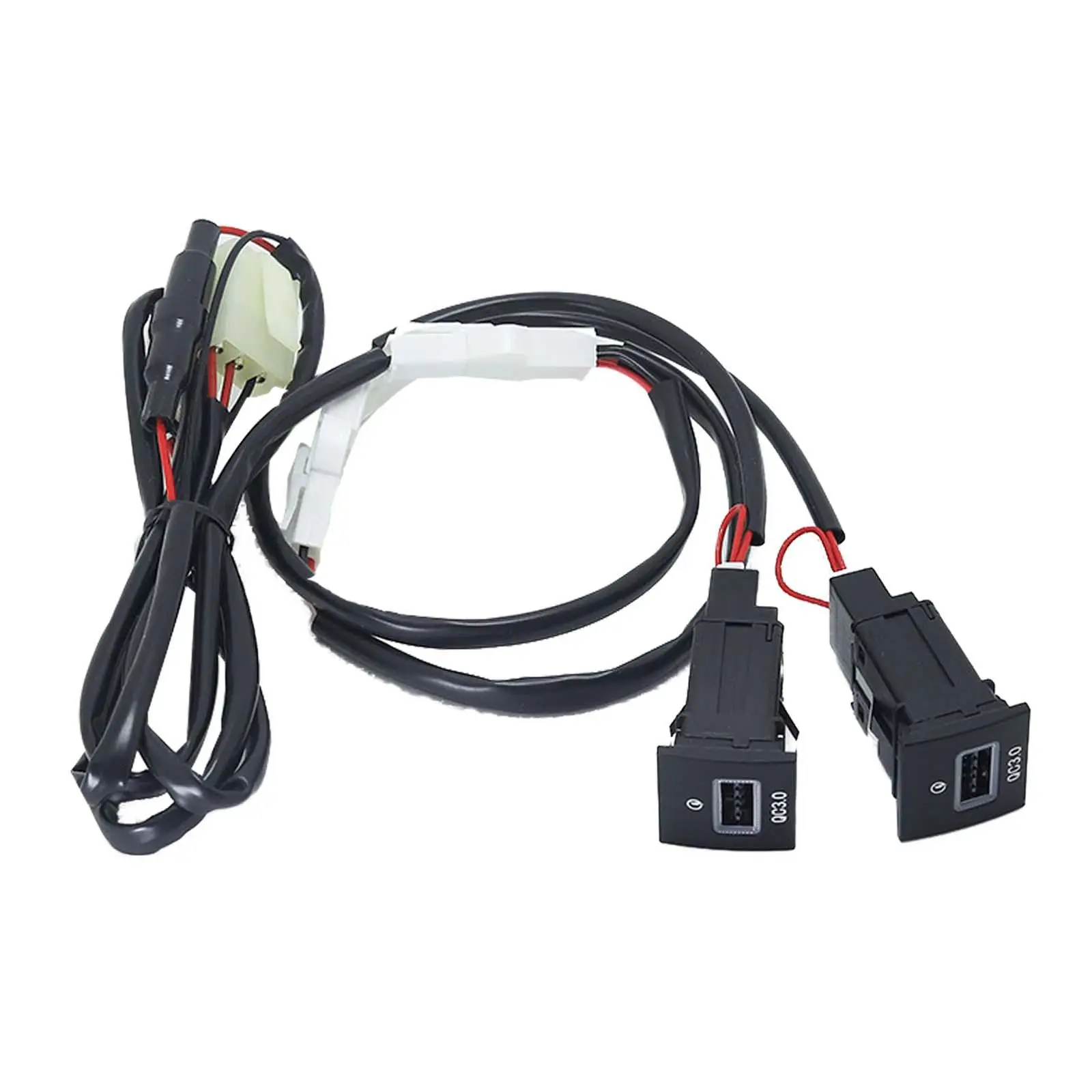 

Car Charger Wiring Harness High Performance QC3.0+QC3.0 for Golf 06-12