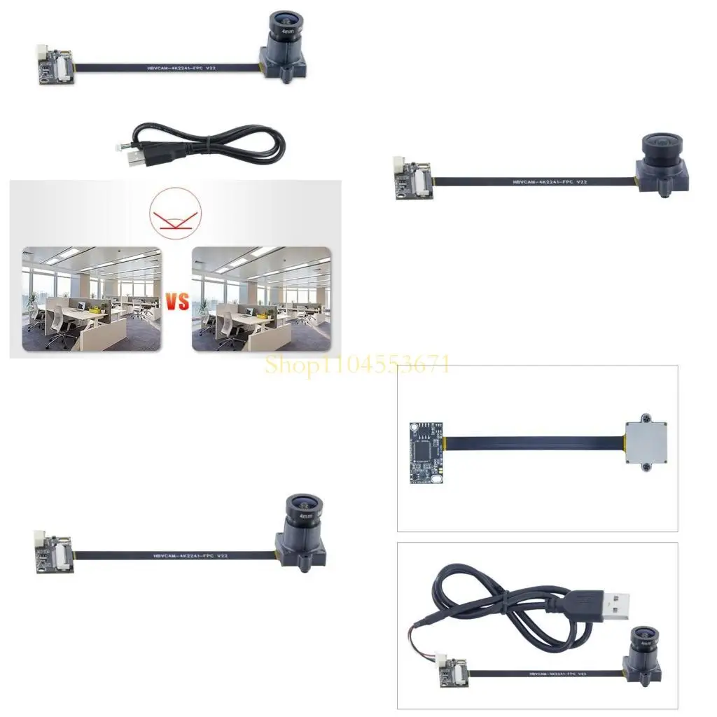 Best Seller Professional USB Camera Module Face Recognition IMX415 Chip 3840x2160Resolution,Compatibility for WinXP Win7 Win8