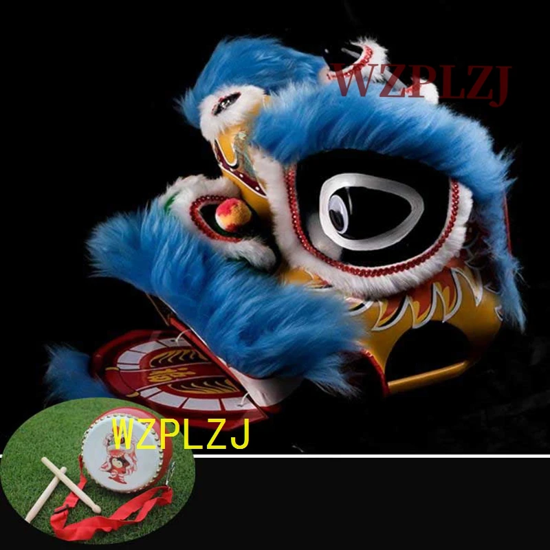 2025 New Royal 12 inch Lion Dance 3-5 Age Costume Drum  Kid Boy Girl  WZPLZJ Gift Party Performance Park Game Even Mascot