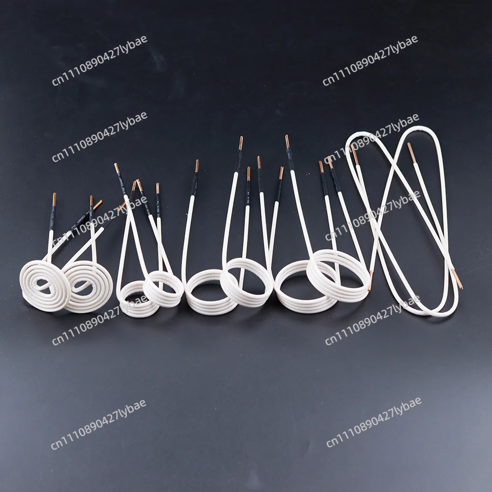 Mini Magnetic Heater DIY Induction Coils Induction Coil Ductor Magnetic Induction Heater Kit Flameless Heat Accessories 8/10Pcs