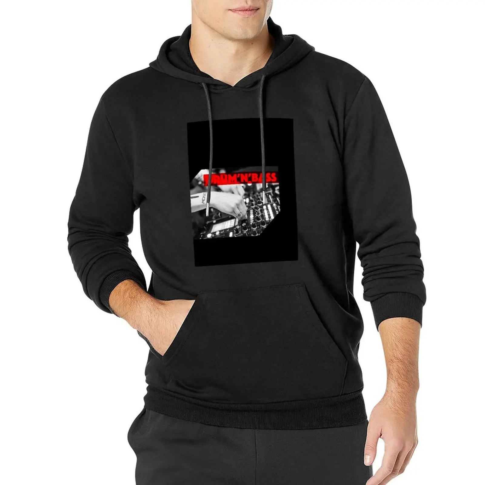 

Drum and Bass Djs gift. Pullover Hoodie men clothing men wear men's clothing japanese hoodie