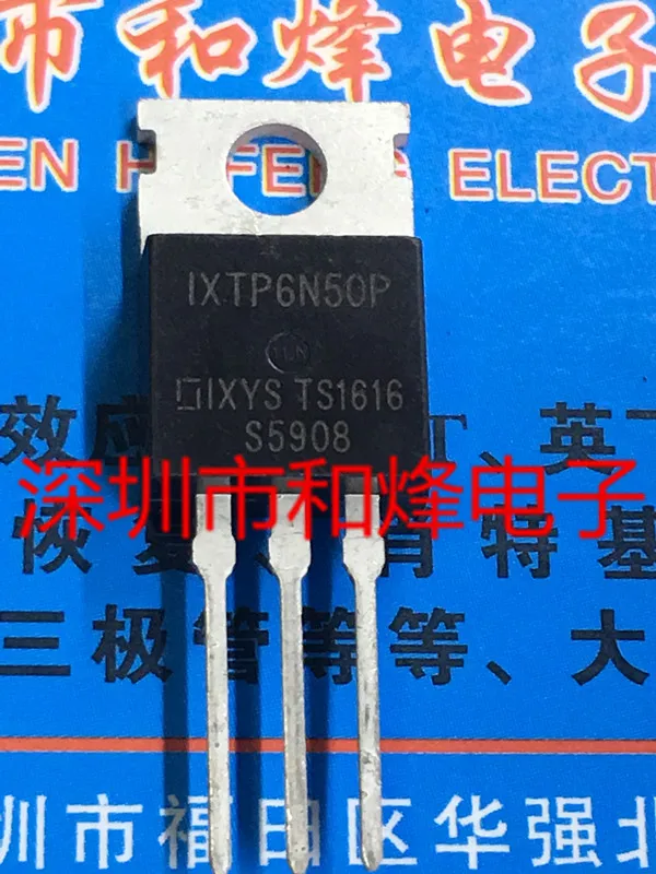 5PCS-10PCS IXTP6N50P TO-220 500V 6A On Stock New And Origjnal