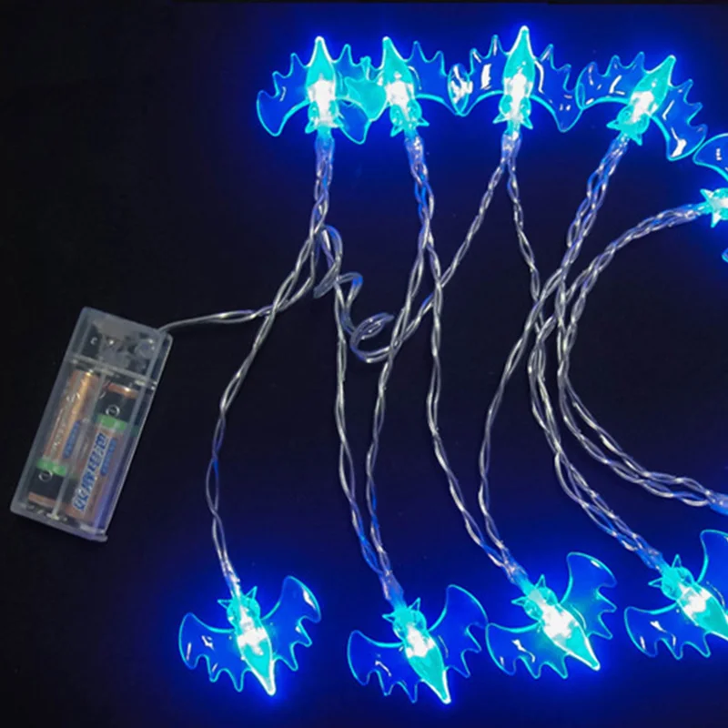 

10 LED Fairy Bat Shaped String Lights Decorative Lamp for Indoor Outdoor Parties Festival Garden Wedding Holiday Lighting