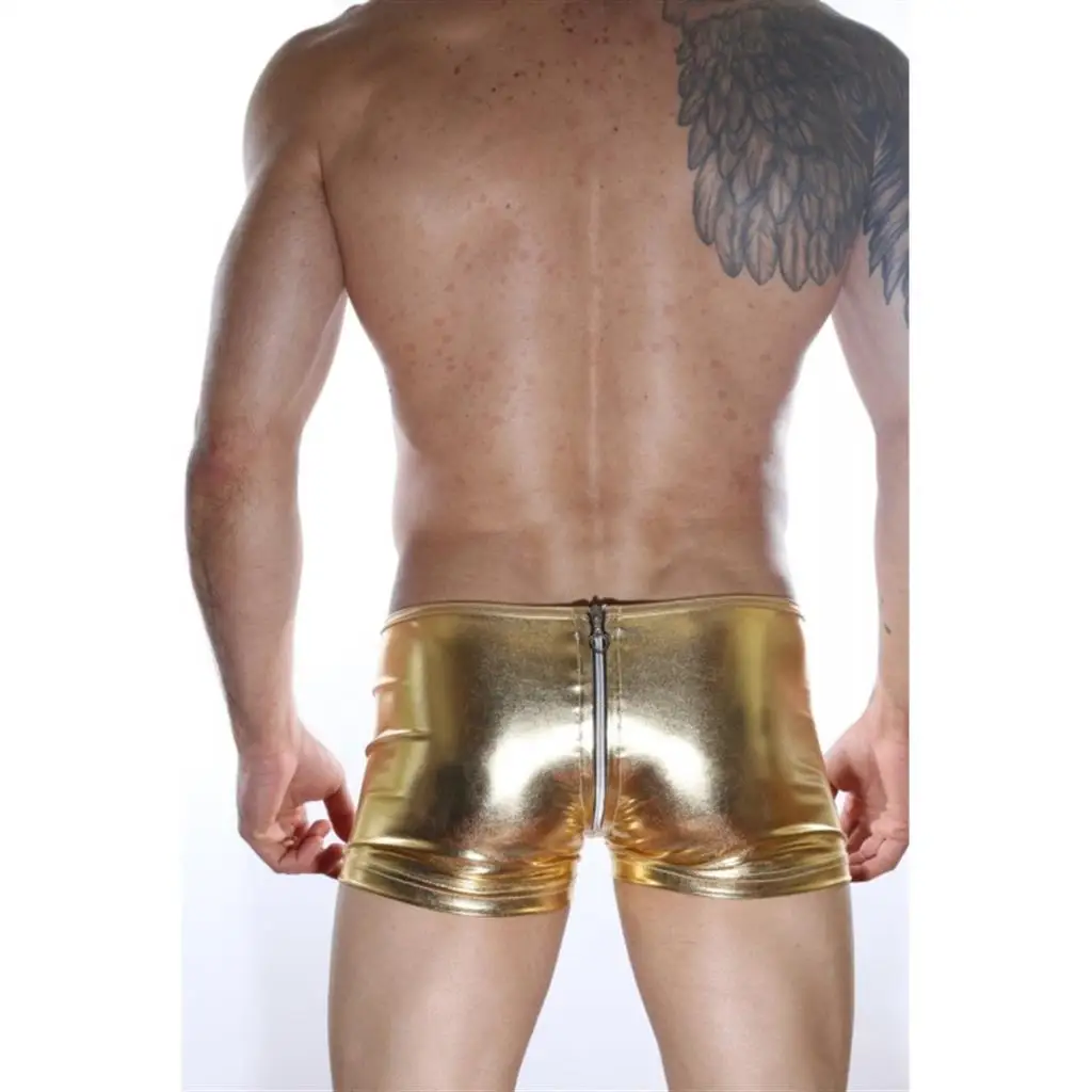 Bóxer con cremallera trasera