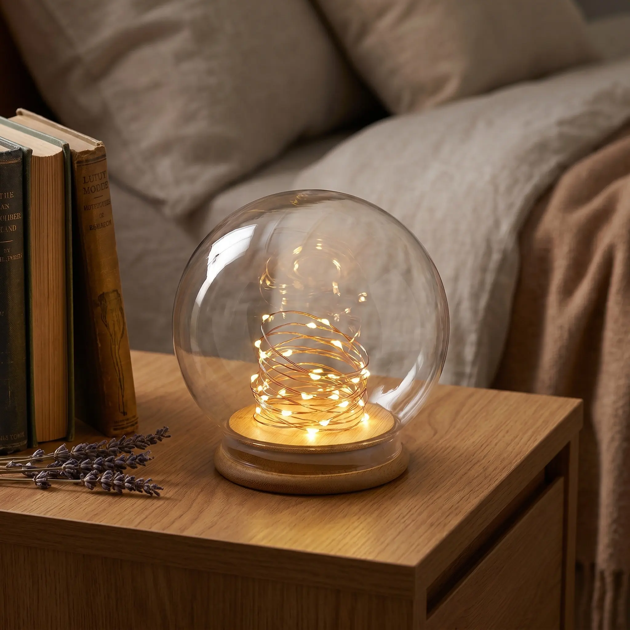 Glass Dome DIY Craft Eternal Flower Display Case Clear Cloche Dome Base Snow Globe Home Decor Showcase Glass Terrarium Globe