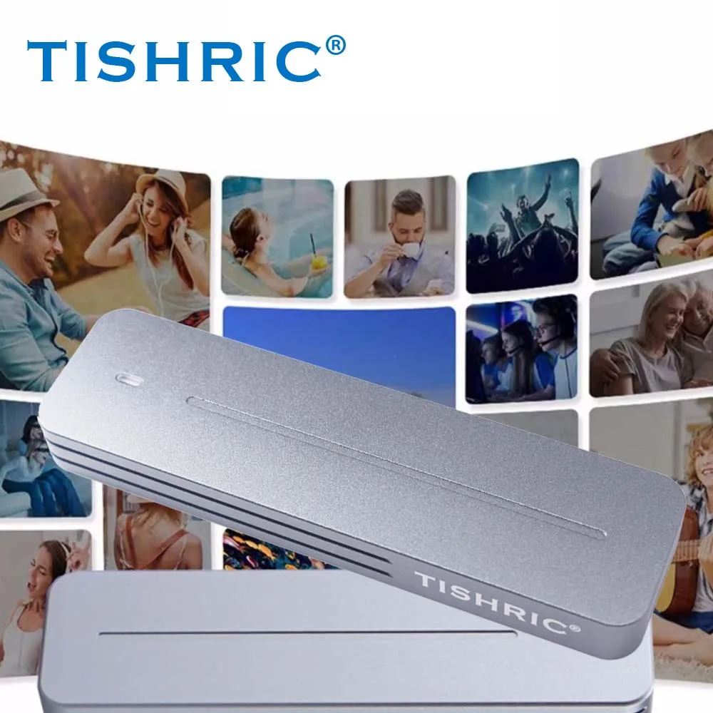 حافظة TISHRIC SSD NVME M2 M.2 NVME إلى USB 3.0 USB3.1 Gen2 Hdd حافظة محرك الأقراص الصلبة 10 جيجابت في الثانية تدعم 2230/2242/2280