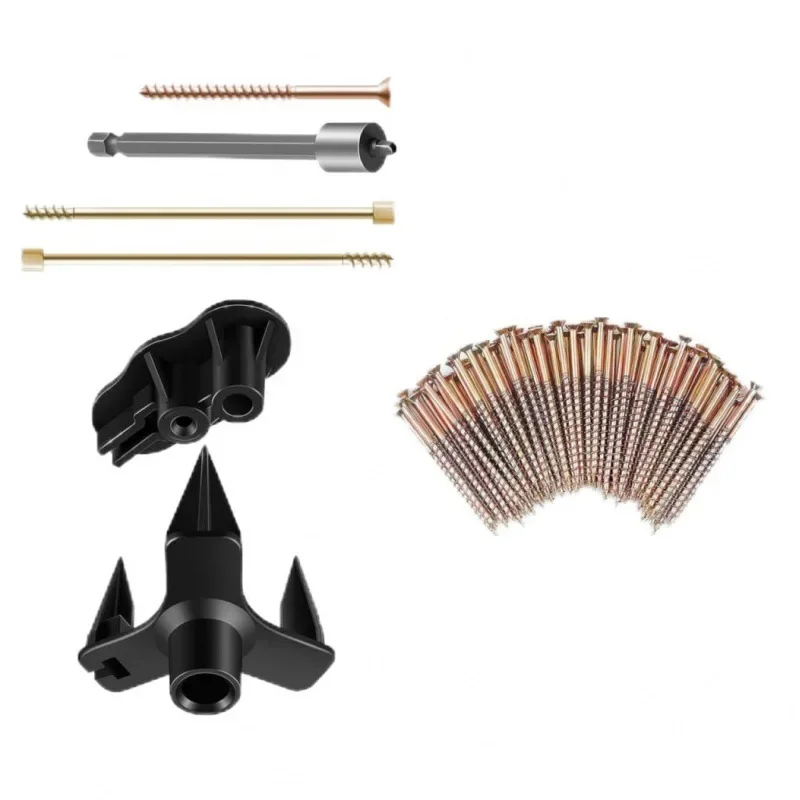 Squeaky Floor Repair Kit Steel Eliminate Floor Squeak Screws Kit Premium Hidden Deck Fasteners Squeaking Floor Fixing Nail