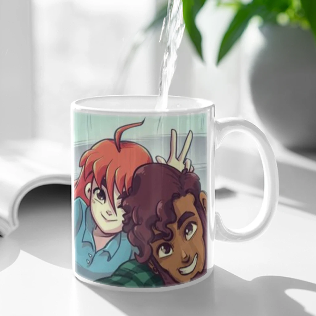 Celeste Game Ceramic Cup Coffee Oatmeal Breakfast Cup Creative Personality Mug