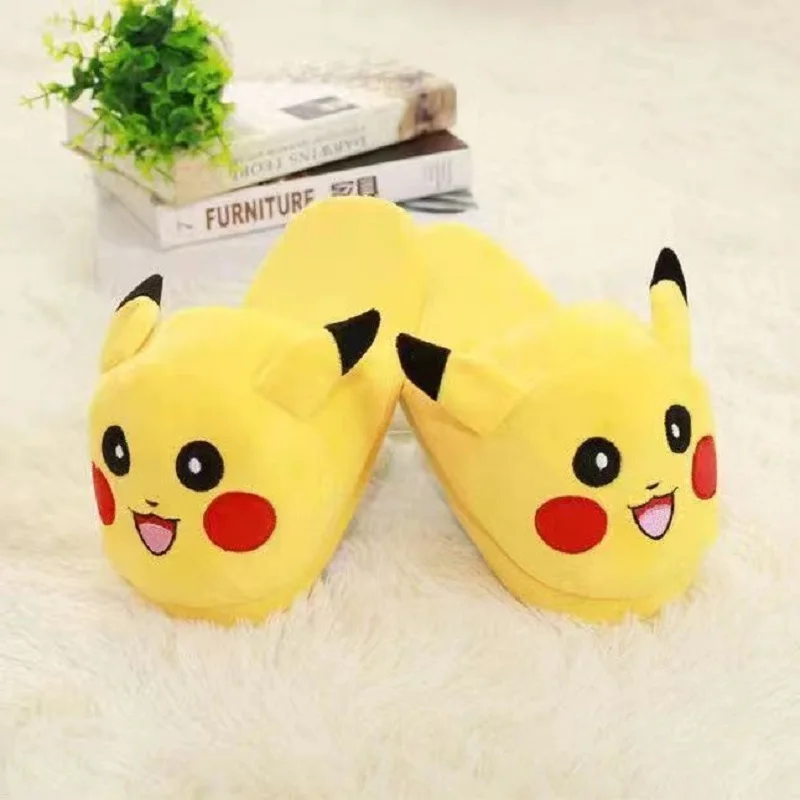 

Disney Anime Stitch Cotton Slipper Baby Home Toys Plush Home Slippers Cartoon Kawaii Winter Warm Indoor Shoes Baby Birthday Gif