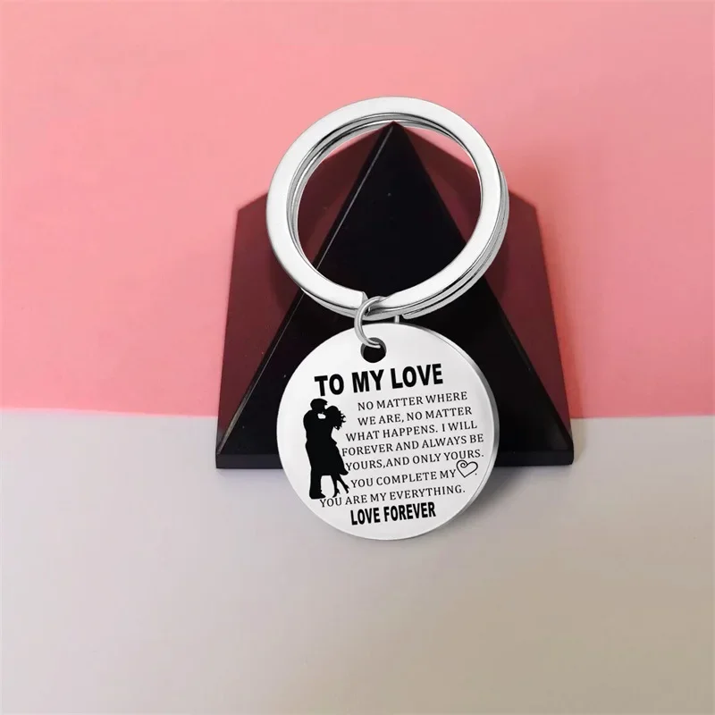 Soulmate Valentines Day Keychain Gift for Wife, Girlfriend, Boyfriend, Birthday, Christmas, Prepared Her Valentines Gift for Him