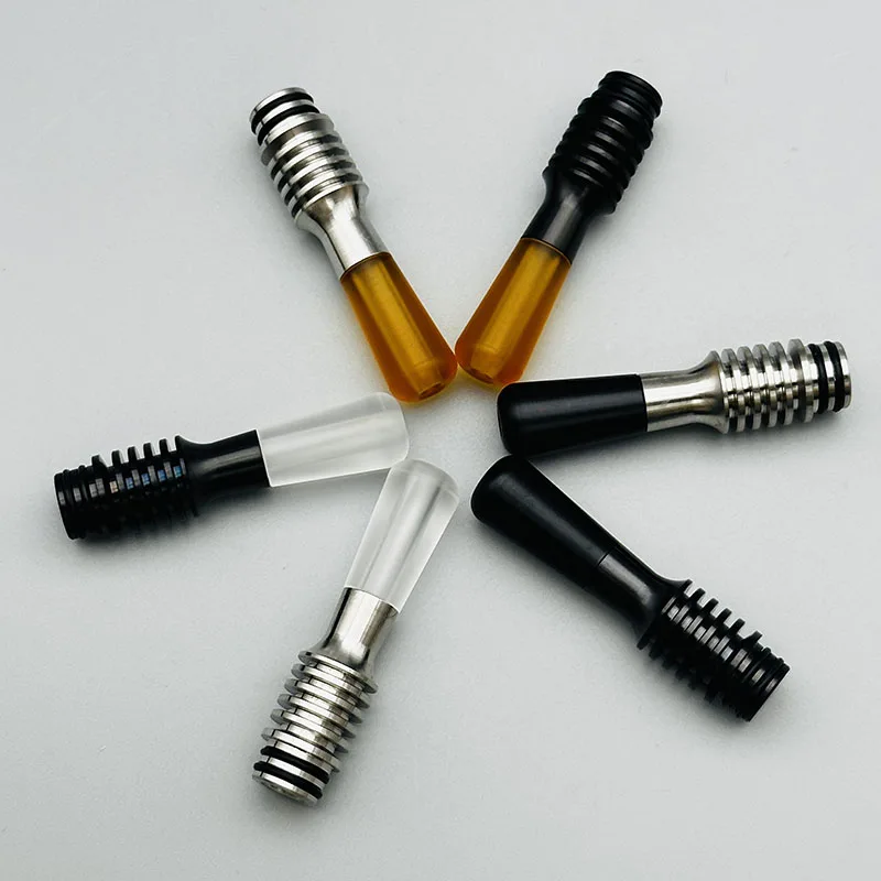 vape 510 Drip Tip Long style 316ss średnica wewnętrzna 3.0mm dla 510 Thread Tank Atomizer RTA RDA RDTA Vape Akcesoria