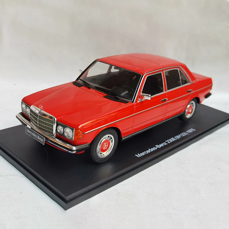 

Diecast 1:18 Scale Benz 230E W123 1975 Car Simulation Alloy Car Model Toy Collectible