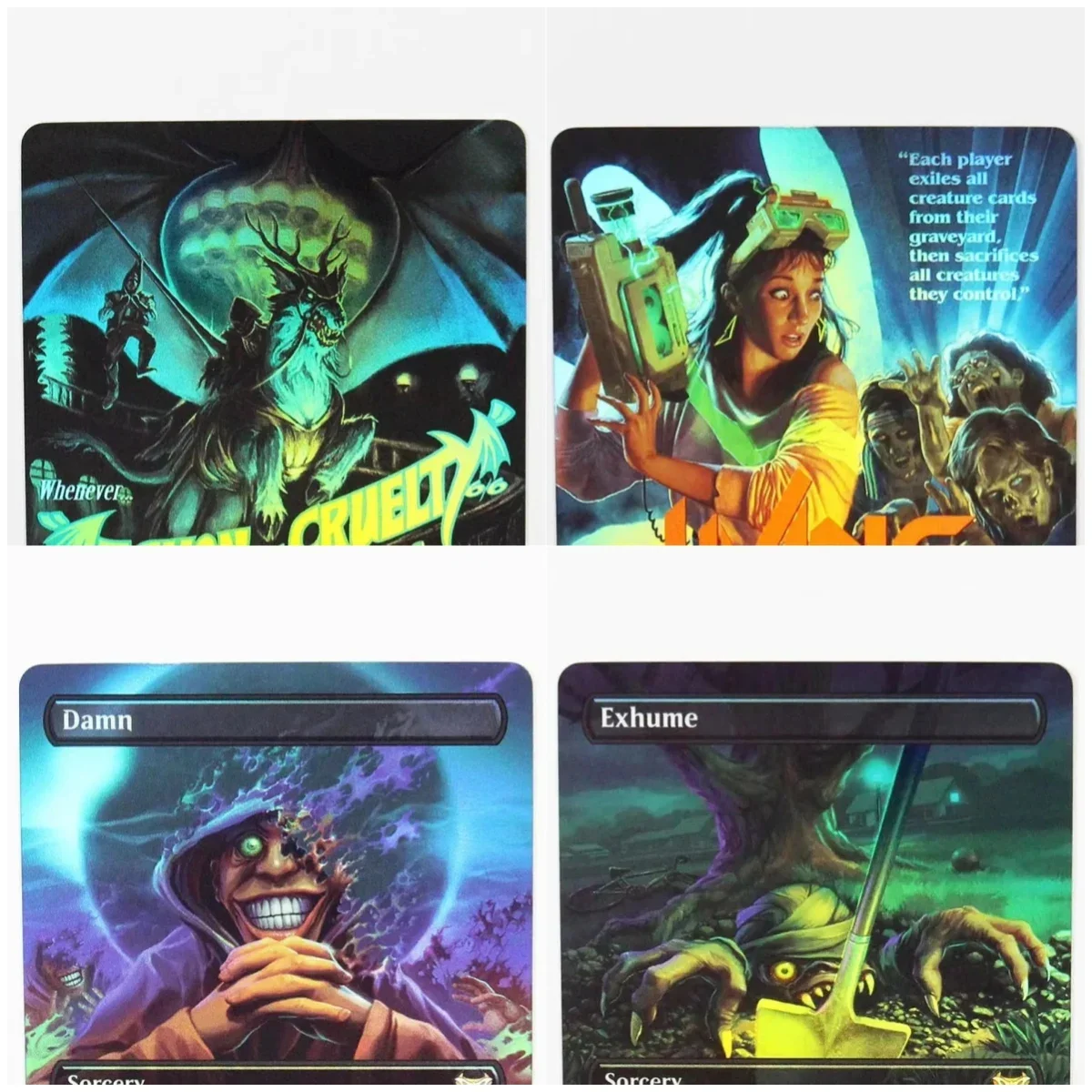 

Foil DSC (Damn Crypt Ghast Exhume) TCG Magical Proxy Cards Game Quality Proxy Gathering Board Playing Game Trading Cards Proxy