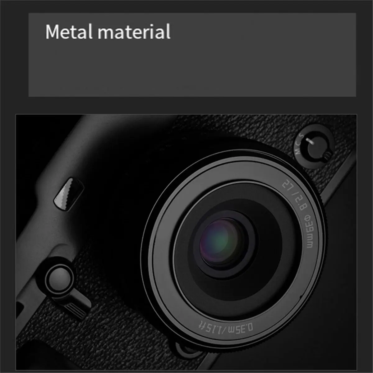 AF 27mm F2.8 Lens for Z Auto Focus Prime Lens